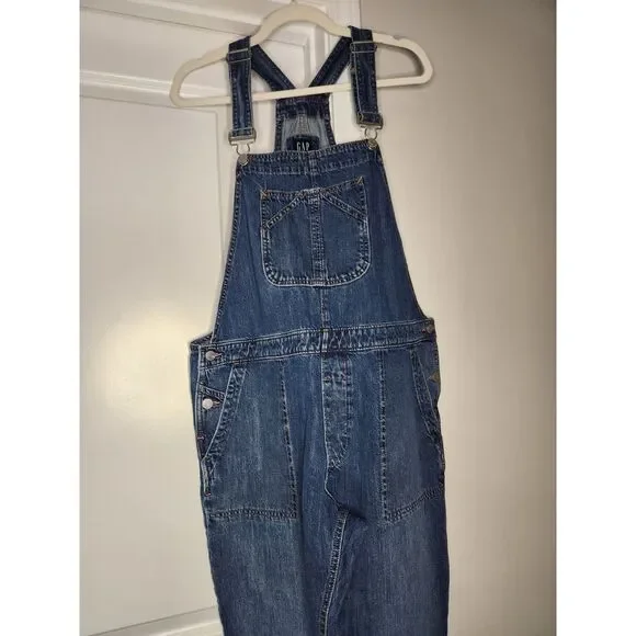 GAP Denim Overalls – Women’s Size Large - Picture 2 of 4